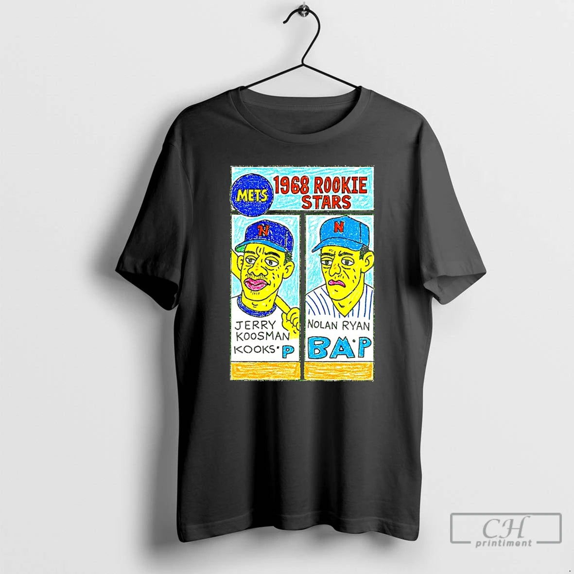 Premium 1968 Rookie Stars Jerry Koosman And Nolan Ryan Mets Art T-Shirts, Hoodie, Sweatshirt | InkRitualCo.com