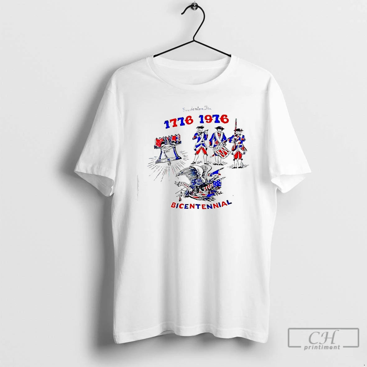 Premium 1976 American Bicentennial Ringer T-Shirts, Hoodie, Sweatshirt | InkRitualCo.com
