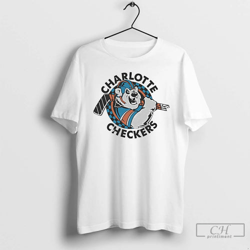 Premium 1993 Charlotte Checkers Logo T-Shirts, Hoodie, Sweatshirt | InkRitualCo.com