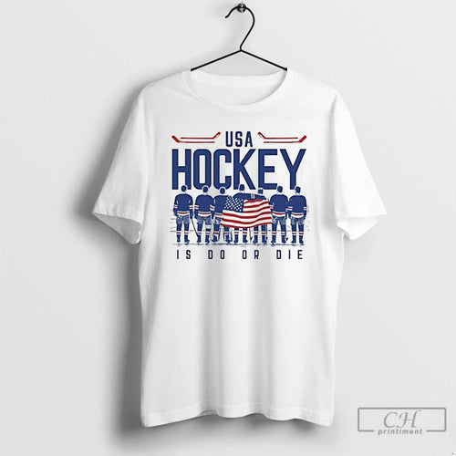 Premium 2026 America Hockey Is Do Or Die Players Flag T-Shirts, Hoodie, Sweatshirt | InkRitualCo.com