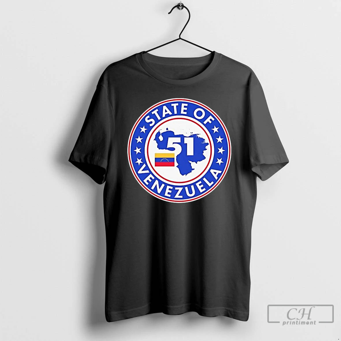 Premium 51 State Of Venezuela 51st Us Map T-Shirts, Hoodie, Sweatshirt | InkRitualCo.com