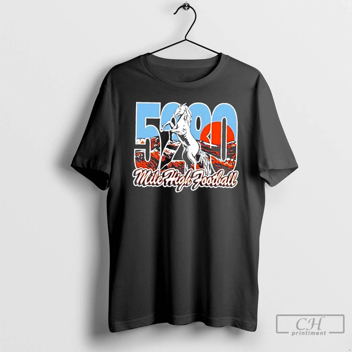 Premium 5280 Mile High Football T-Shirts, Hoodie, Sweatshirt | InkRitualCo.com