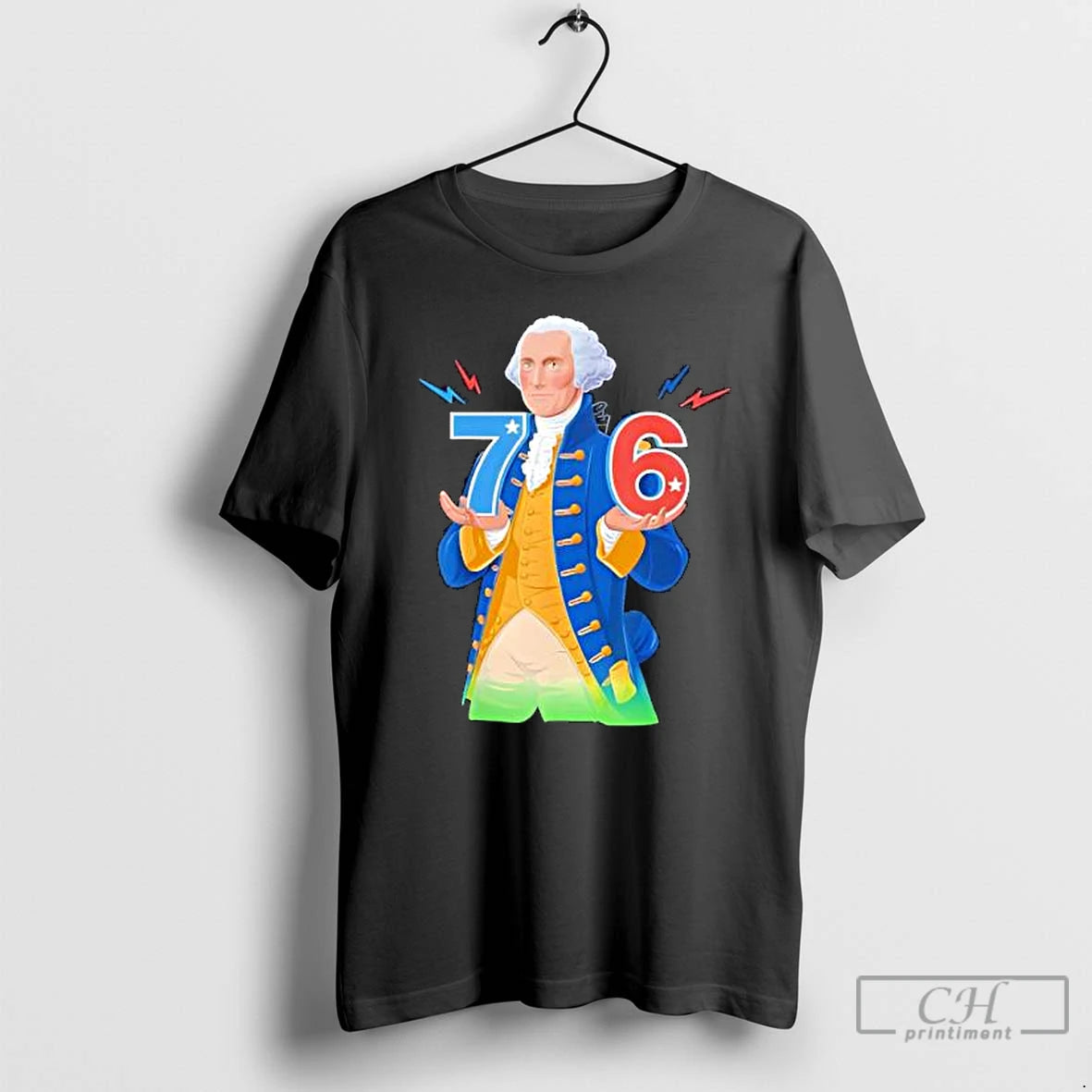 Premium 6 7 7 6 George Washington Seven Six Teacher American T Shirts Hoodie, Sweatshirt | InkRitualCo.com