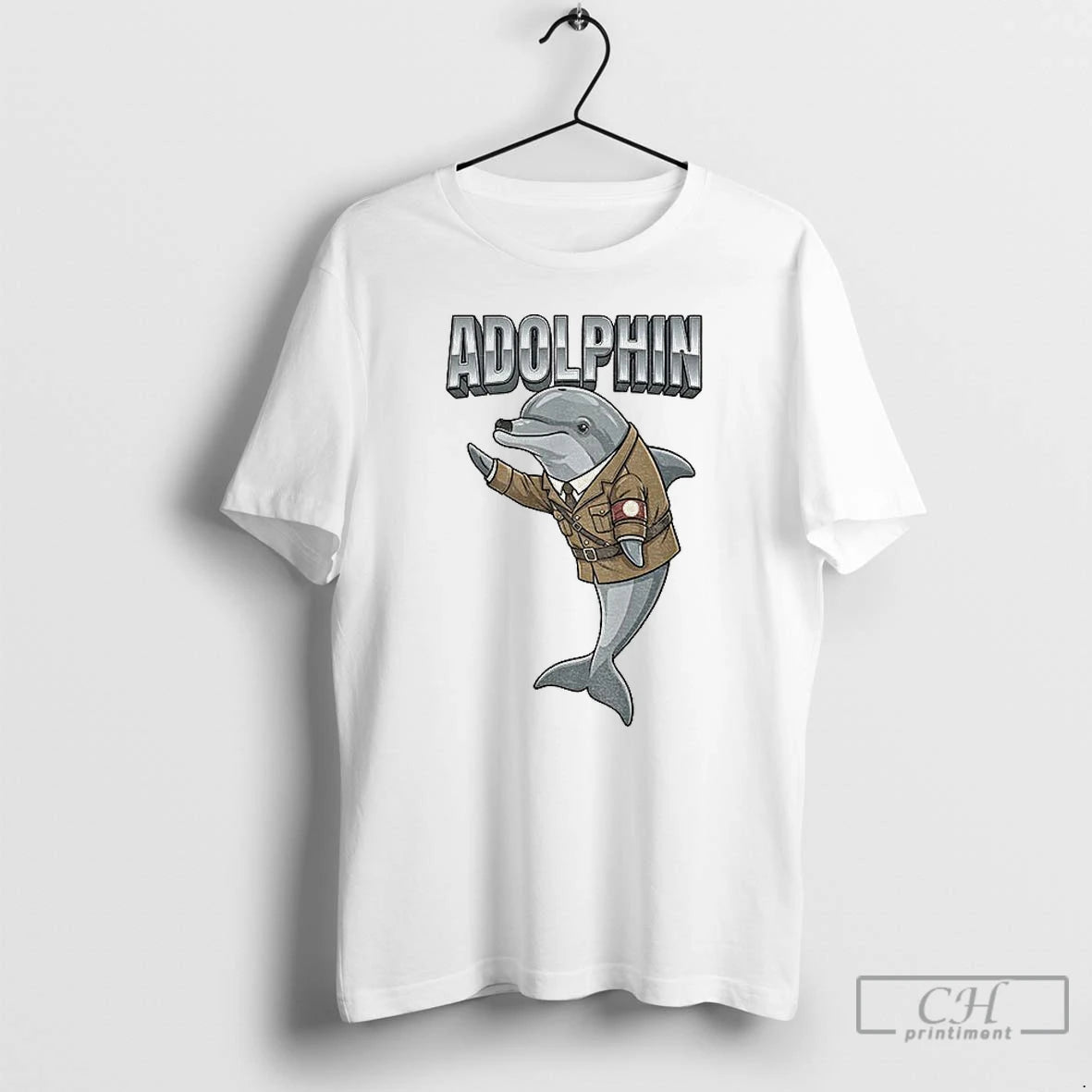 Premium Adolphin Dolphin X Adolf Hitler Funny Meme T-Shirts, Hoodie, Sweatshirt | InkRitualCo.com