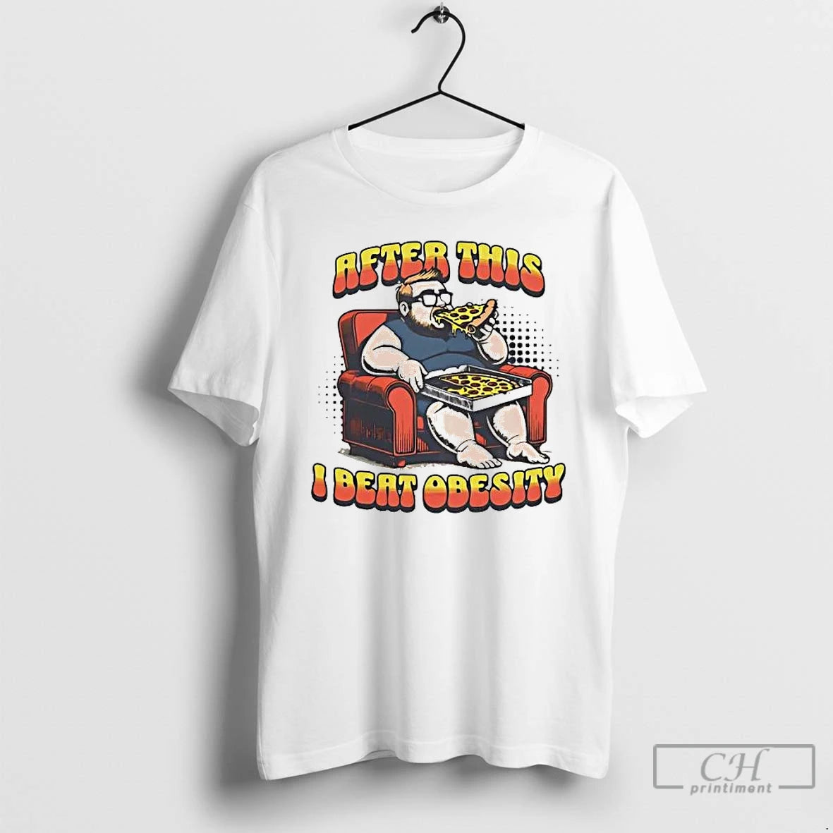 Premium After This I Beat Obesity Pizza T-Shirts, Hoodie, Sweatshirt | InkRitualCo.com