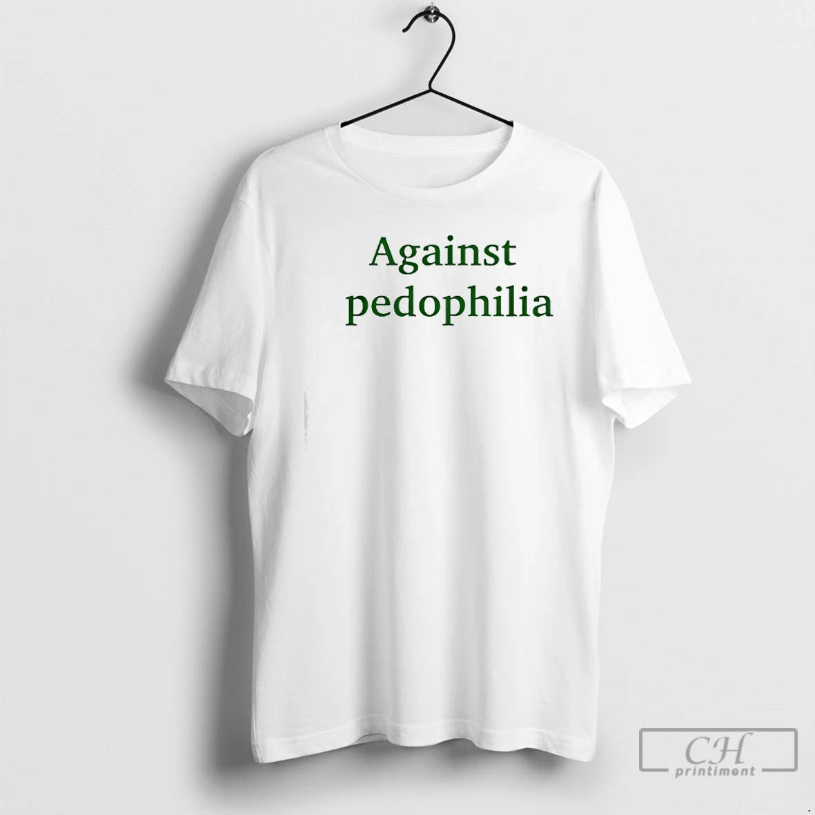 Premium Against Pedophilia Text T-Shirts, Hoodie, Sweatshirt | InkRitualCo.com