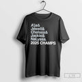 Premium Aja Jewell Chelsea Jackie Nalyssa Las Vegas Aces 2025 Wnba Champs T Shirts Hoodie, Sweatshirt | InkRitualCo.com