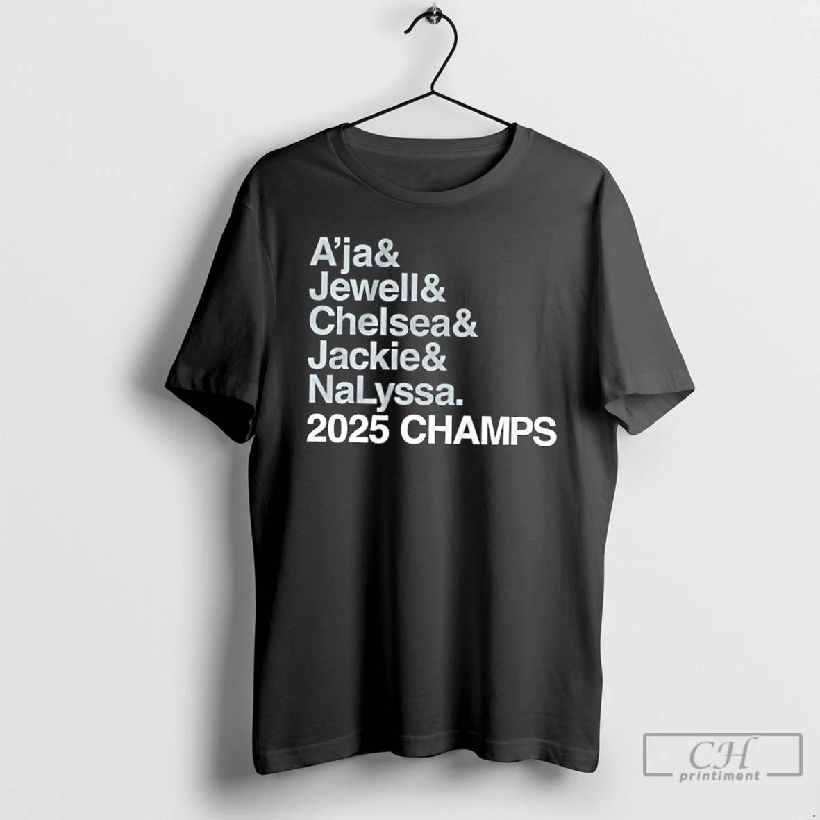 Premium Aja Jewell Chelsea Jackie Nalyssa Las Vegas Aces 2025 Wnba Champs T Shirts Hoodie, Sweatshirt | InkRitualCo.com