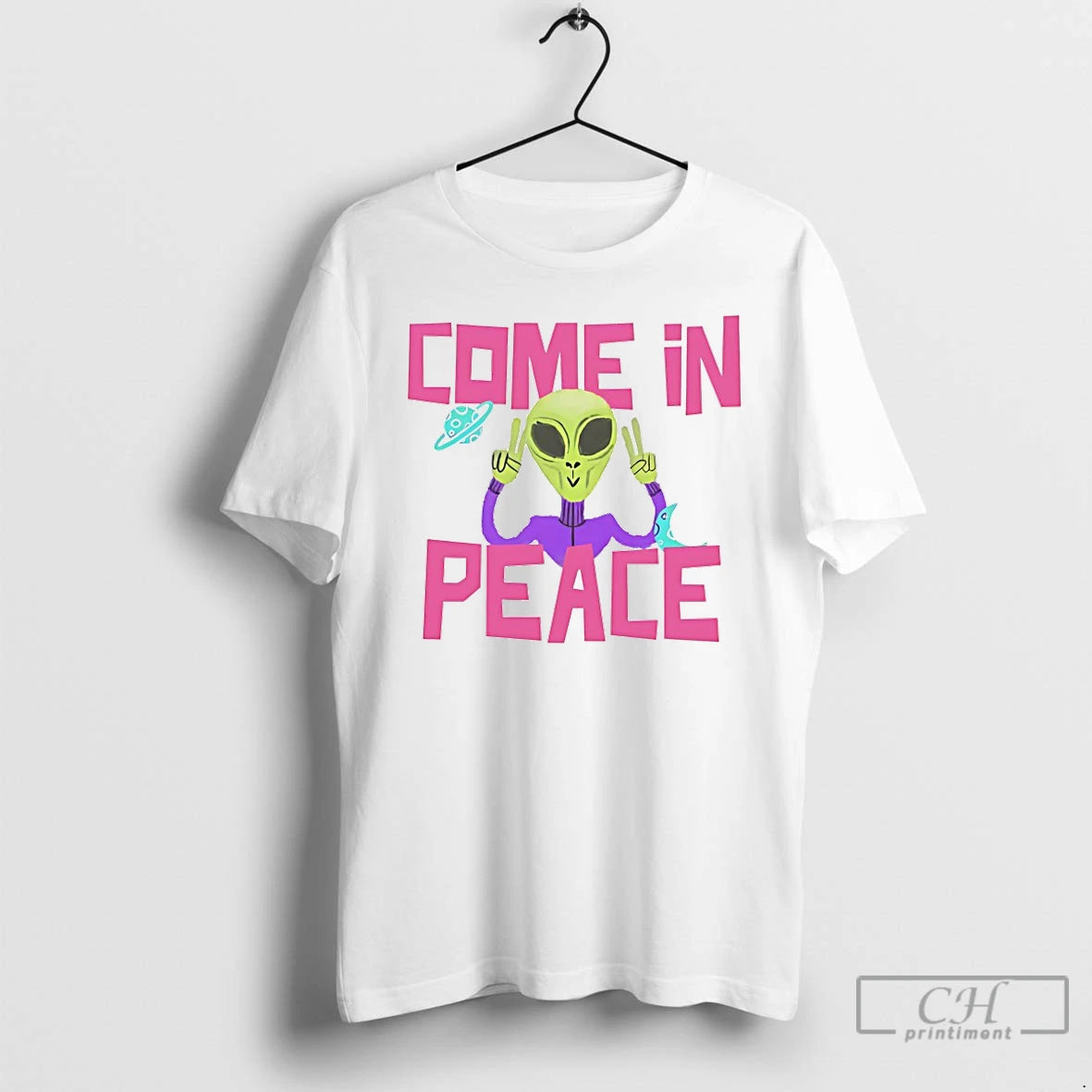 Premium Alien Come In Peace T-Shirts, Hoodie, Sweatshirt | InkRitualCo.com
