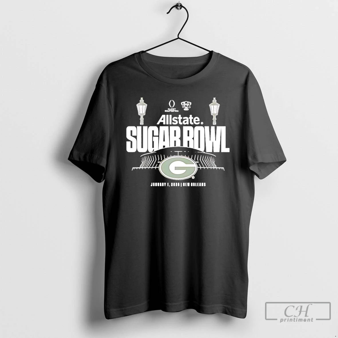 Premium Allstate Sugar Bowl Georgia Bulldogs Playoff Quarterfinal 2026 T-Shirts, Hoodie, Sweatshirt | InkRitualCo.com