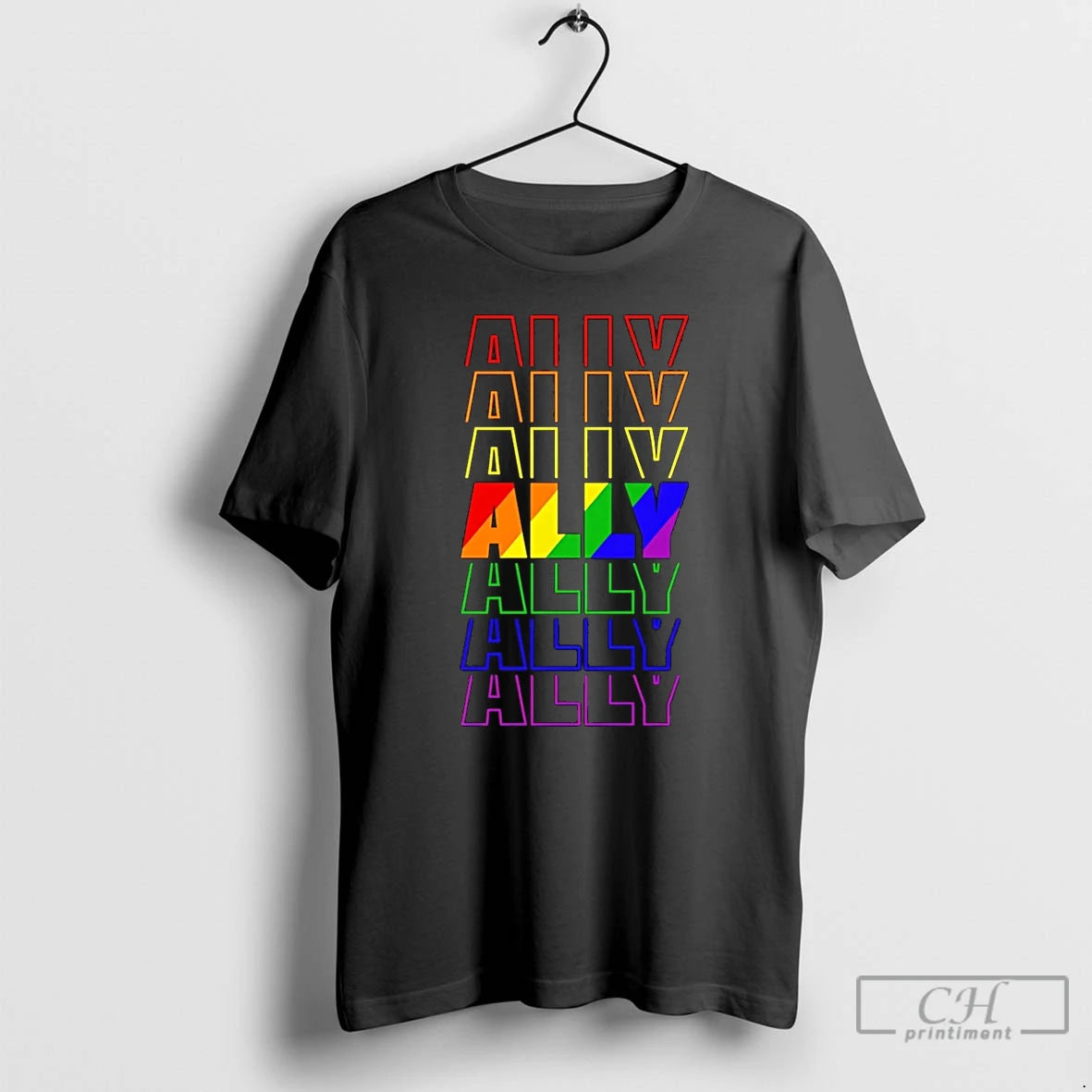 Premium Ally Lgbtq Rainbow T-Shirts, Hoodie, Sweatshirt | InkRitualCo.com