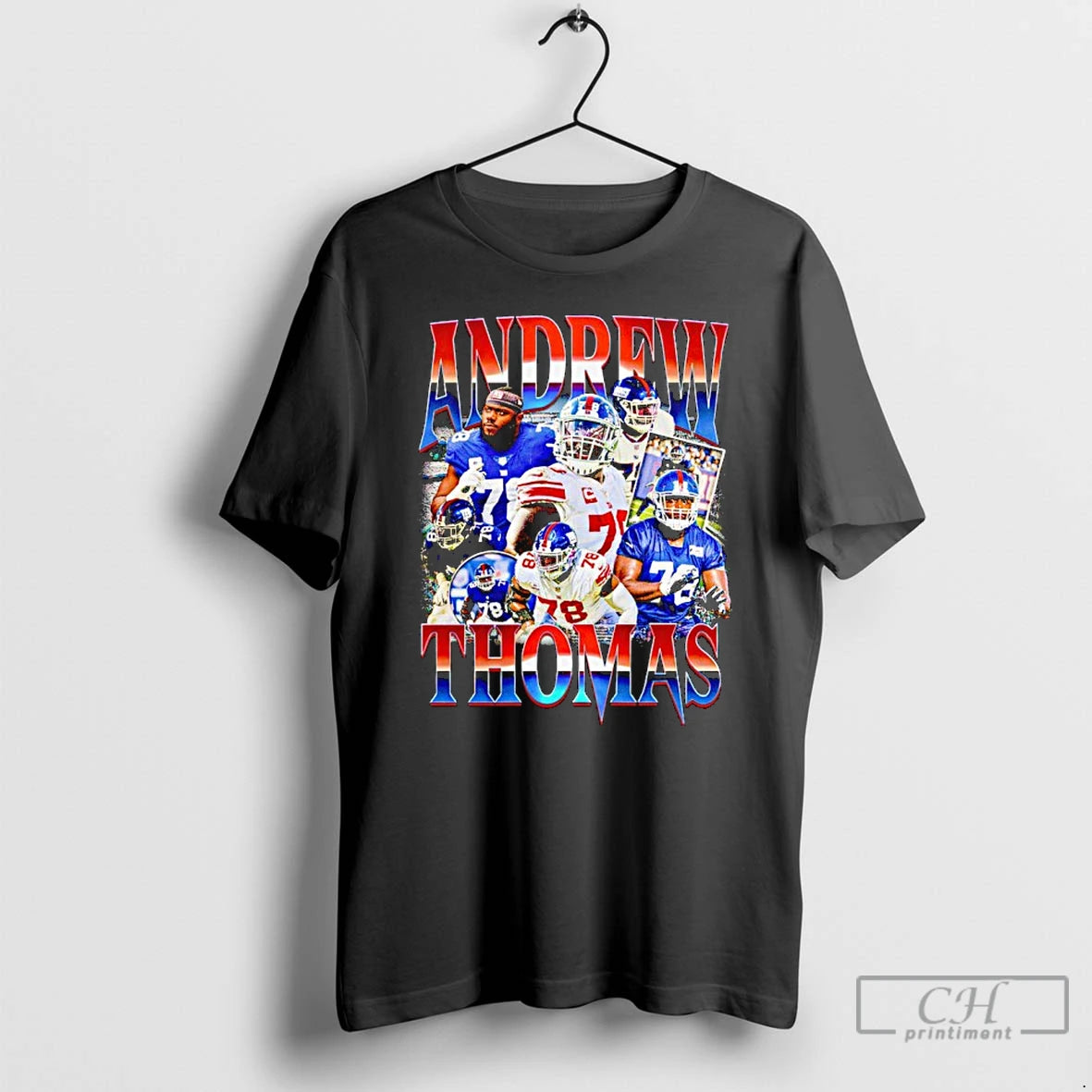 Premium Andrew Thomas New York Giants Retro T Shirts Hoodie, Sweatshirt | InkRitualCo.com