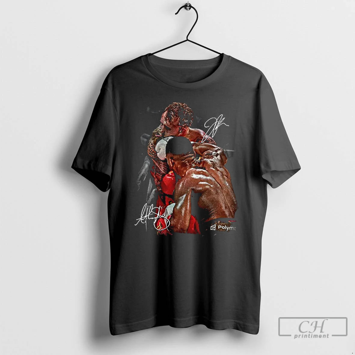 Premium Anthony Joshua Ko Jake Paul Signature Iconic Moment T-Shirts, Hoodie, Sweatshirt | InkRitualCo.com