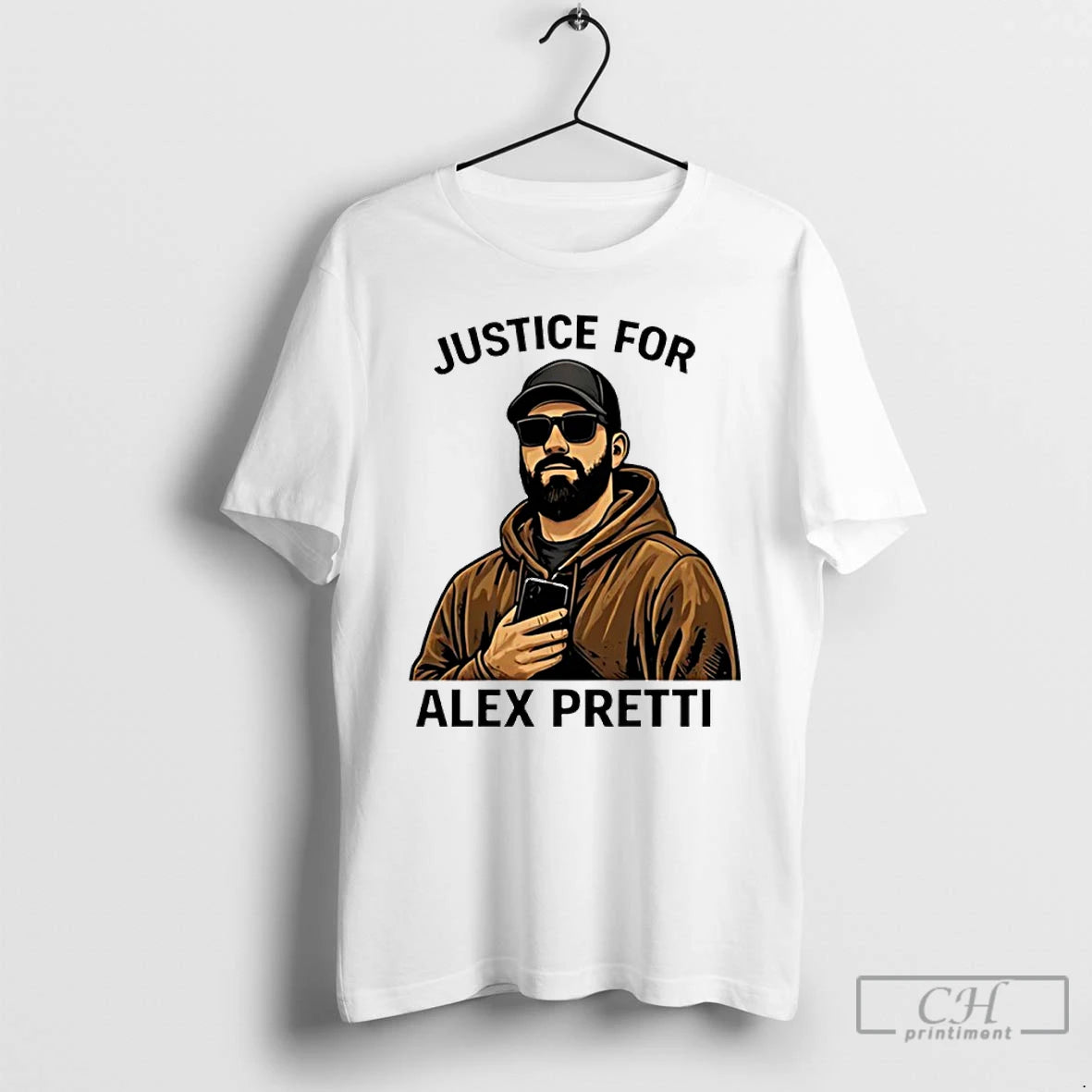 Premium Anti Ice Human Rights Justice For Alex Pretti T-Shirts, Hoodie, Sweatshirt | InkRitualCo.com