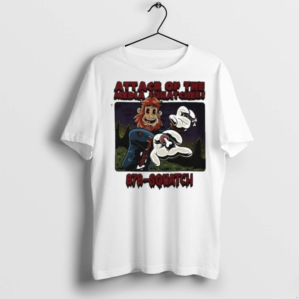 Premium Attack Of The Media Squatchers T Shirts Hoodie, Sweatshirt | InkRitualCo.com