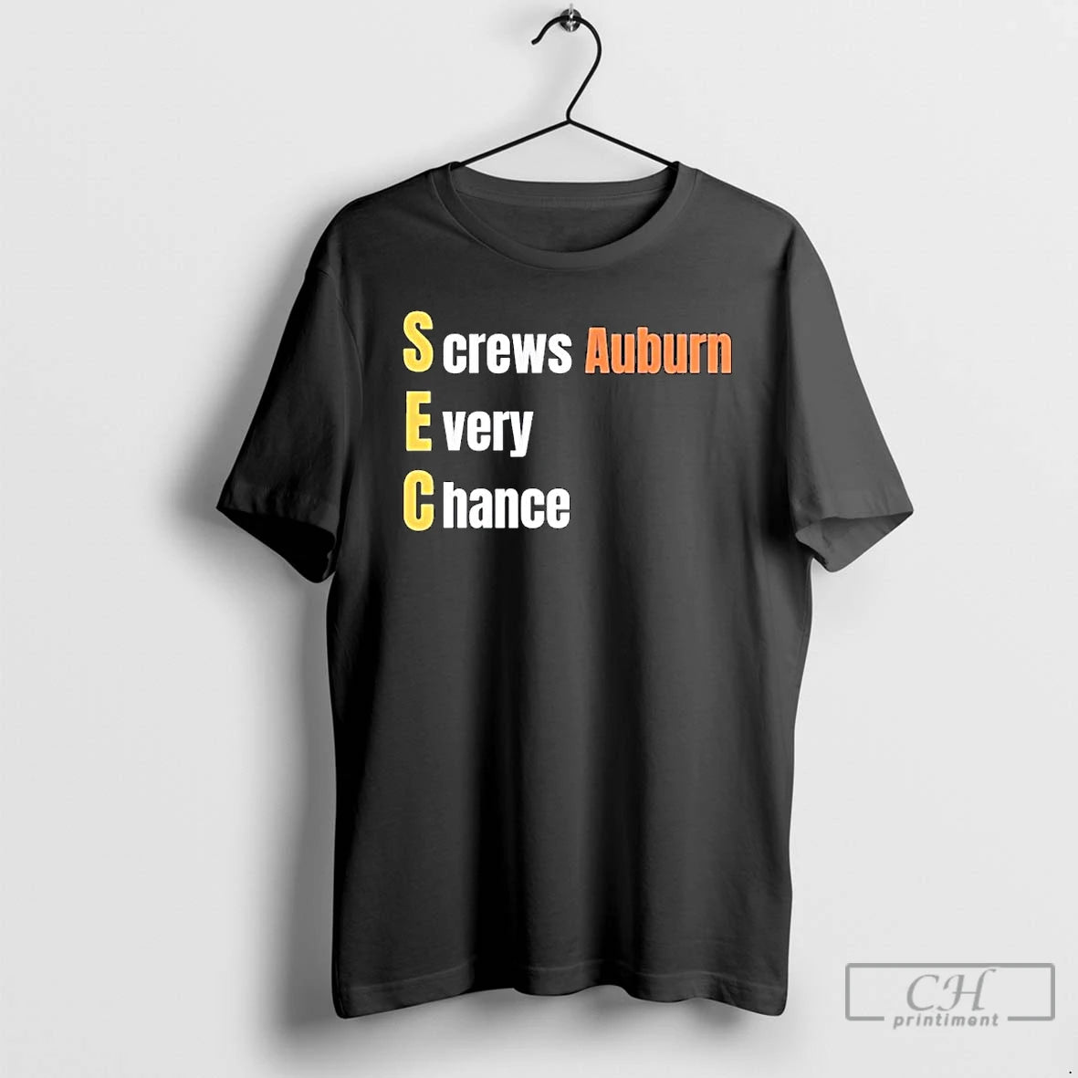 Premium Auburn Sec Screws Auburn Every Chance Ornaments T Shirts Hoodie, Sweatshirt | InkRitualCo.com
