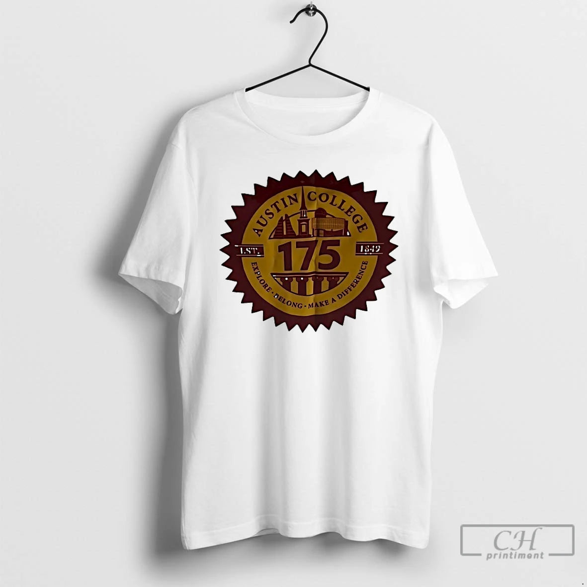 Premium Austin College Explore Belong Make A Difference Est 1849 T-Shirts, Hoodie, Sweatshirt | InkRitualCo.com