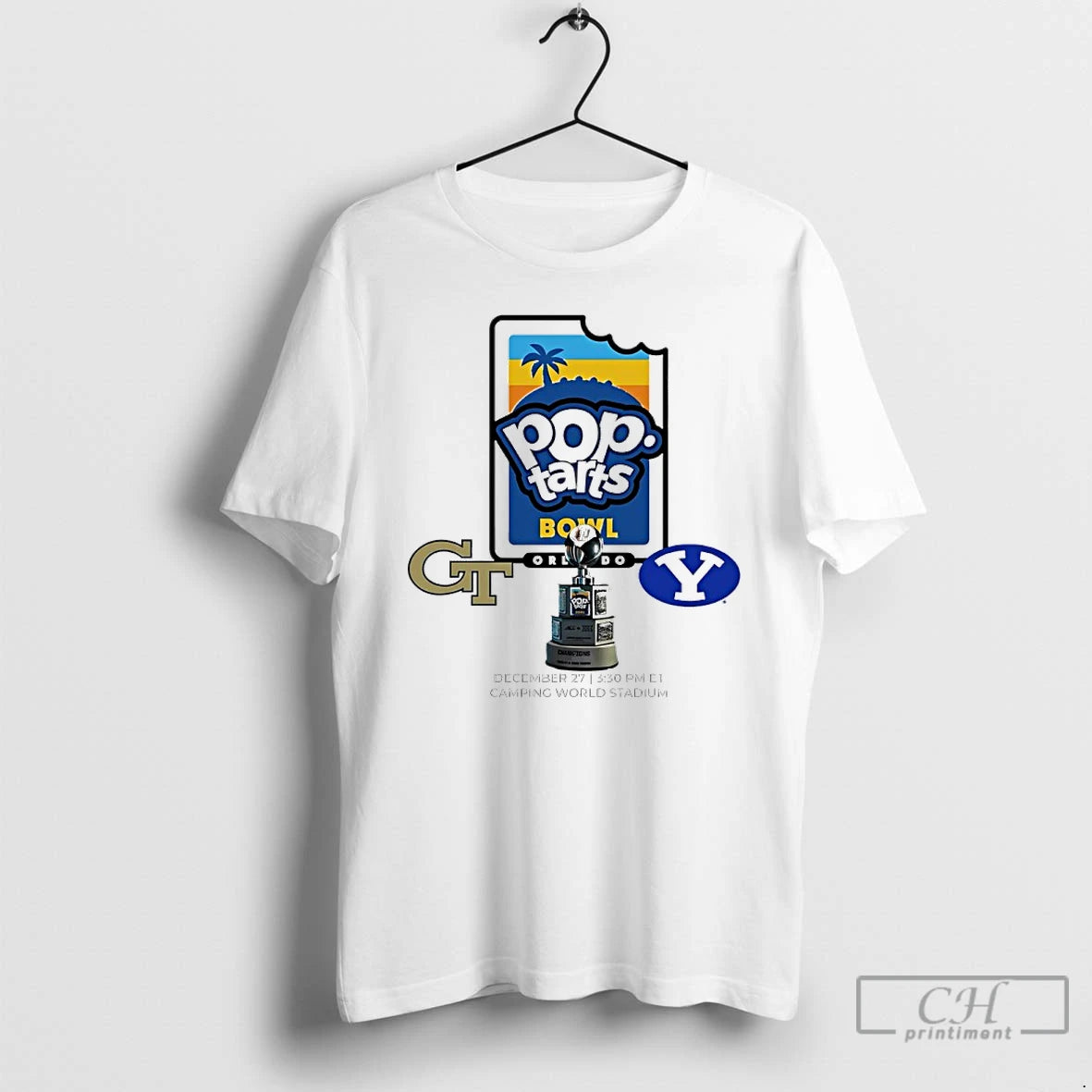 Premium Byu Cougars Vs Georgia Tech Yellow Jackets 2025 Pop Tarts Bowl T Shirts Sweater Hoodie, Sweatshirt | InkRitualCo.com