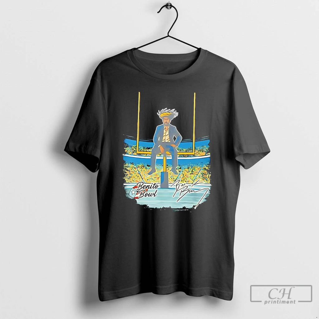 Premium Bad Bunny Benito Bowl Puerto Rico Football Signature Vintage T-Shirts, Hoodie, Sweatshirt | InkRitualCo.com
