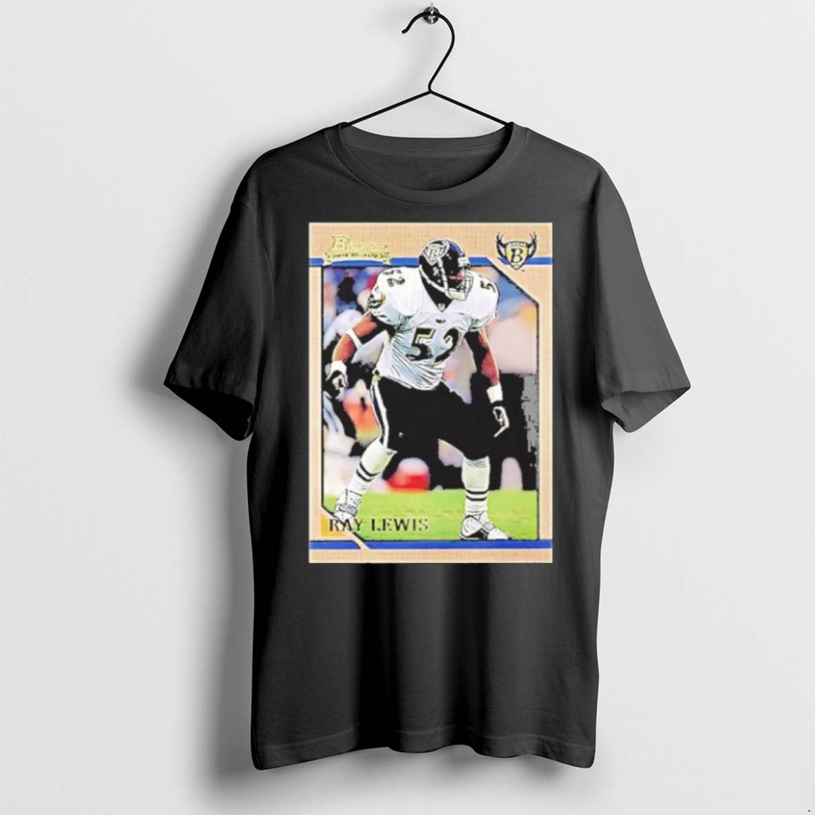 Premium Baltimore Ravens Ray Lewis Trading Card T Shirts Hoodie, Sweatshirt | InkRitualCo.com