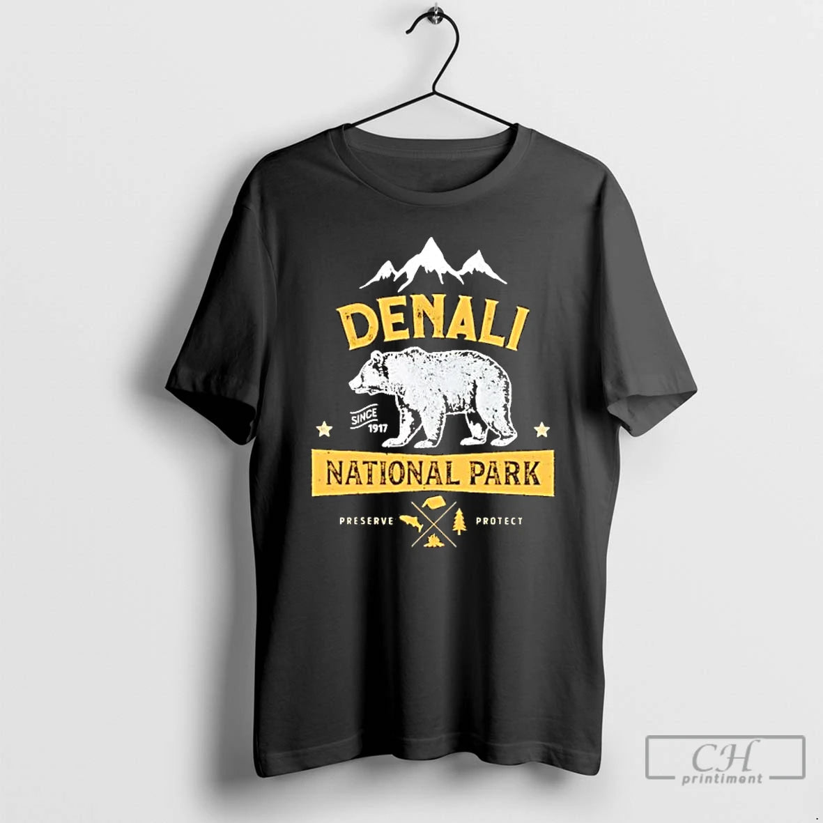 Premium Bear Denali National Park Preserve Protect T-Shirts, Hoodie, Sweatshirt | InkRitualCo.com