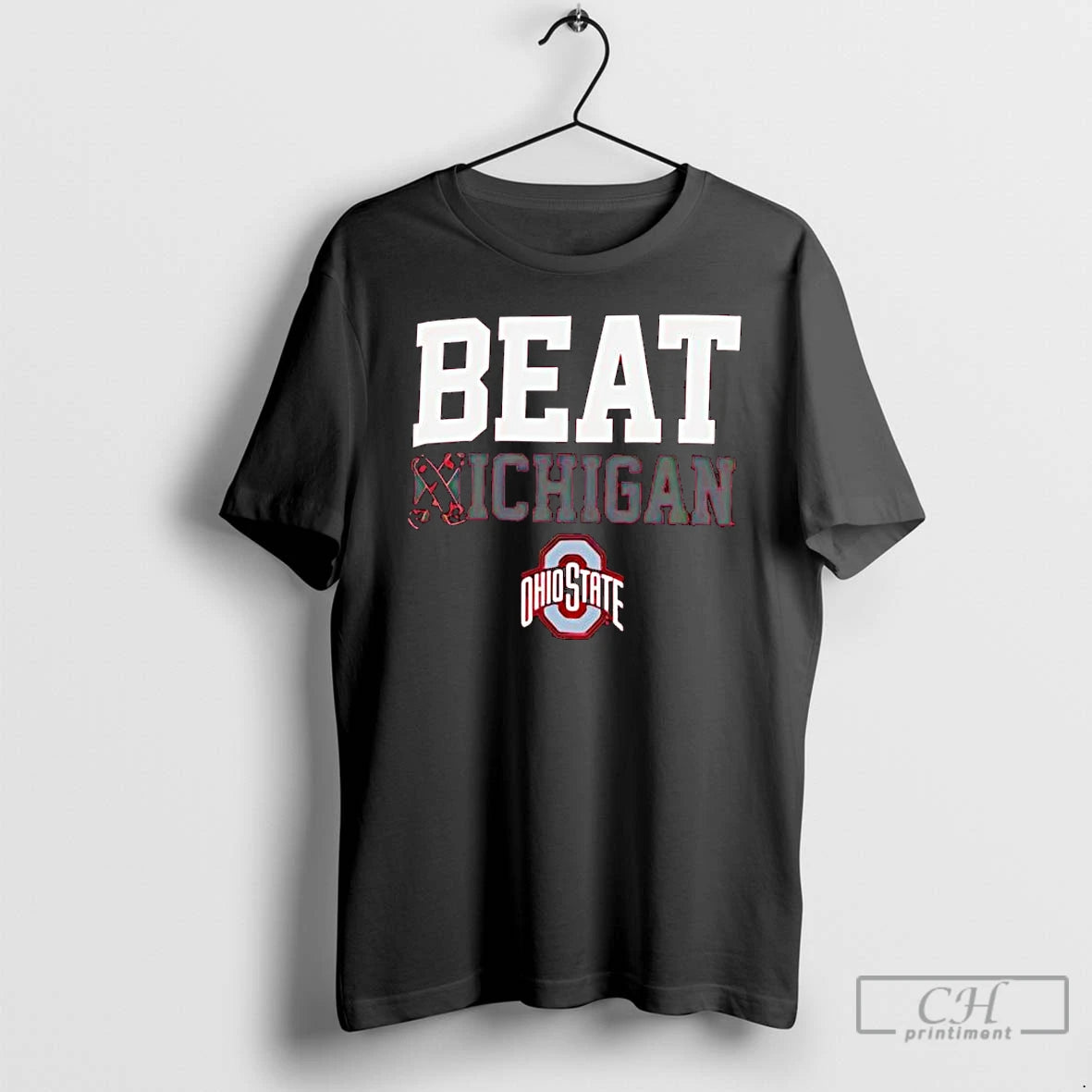 Premium Beat Xichigan With Ohio State Logo T-Shirts, Hoodie, Sweatshirt | InkRitualCo.com