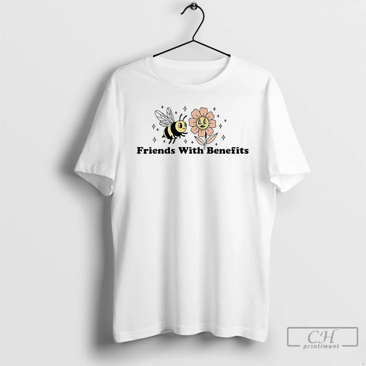 Premium Bee Friends With Benefits T-Shirts, Hoodie, Sweatshirt | InkRitualCo.com