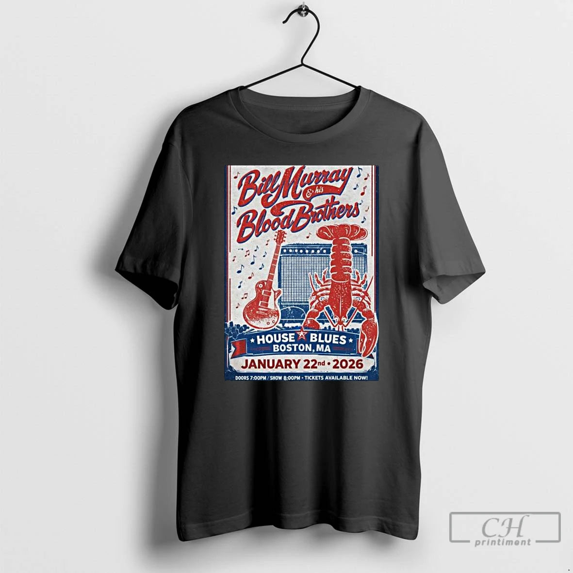 Premium Bill Murray His Blood Brothers Jan 22 2026 Boston Ma T-Shirts, Hoodie, Sweatshirt | InkRitualCo.com