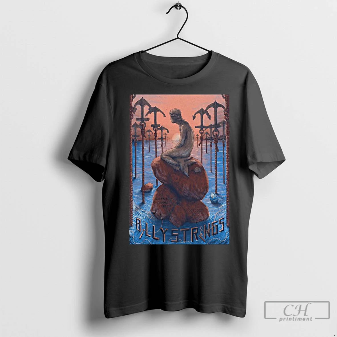 Premium Billy Strings Oct 5 2025 Poolen Copenhagen Denmark T-Shirts, Hoodie, Sweatshirt | InkRitualCo.com