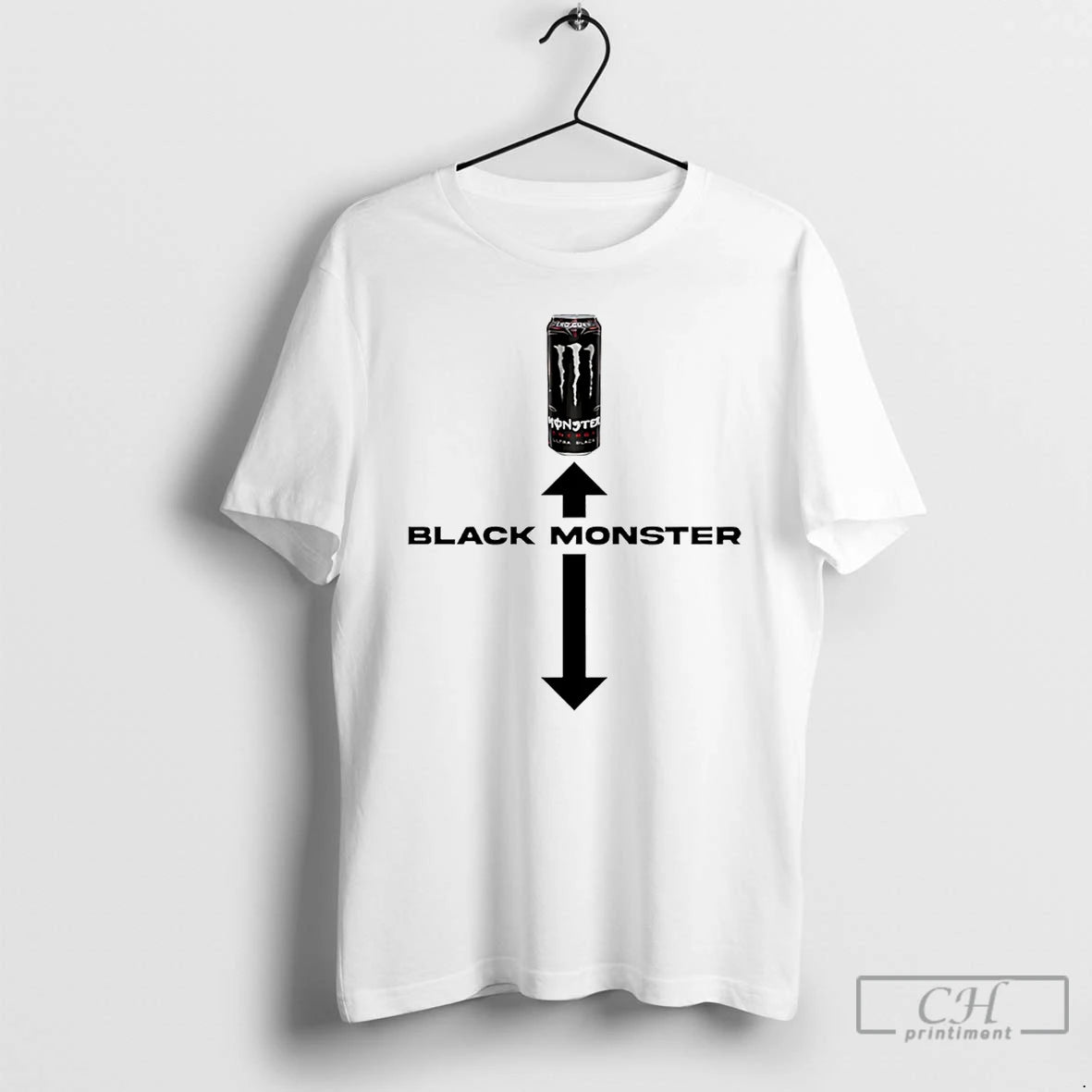 Black Monster Logo T-Shirts, Hoodie, Sweatshirt | InkRitualCo.com