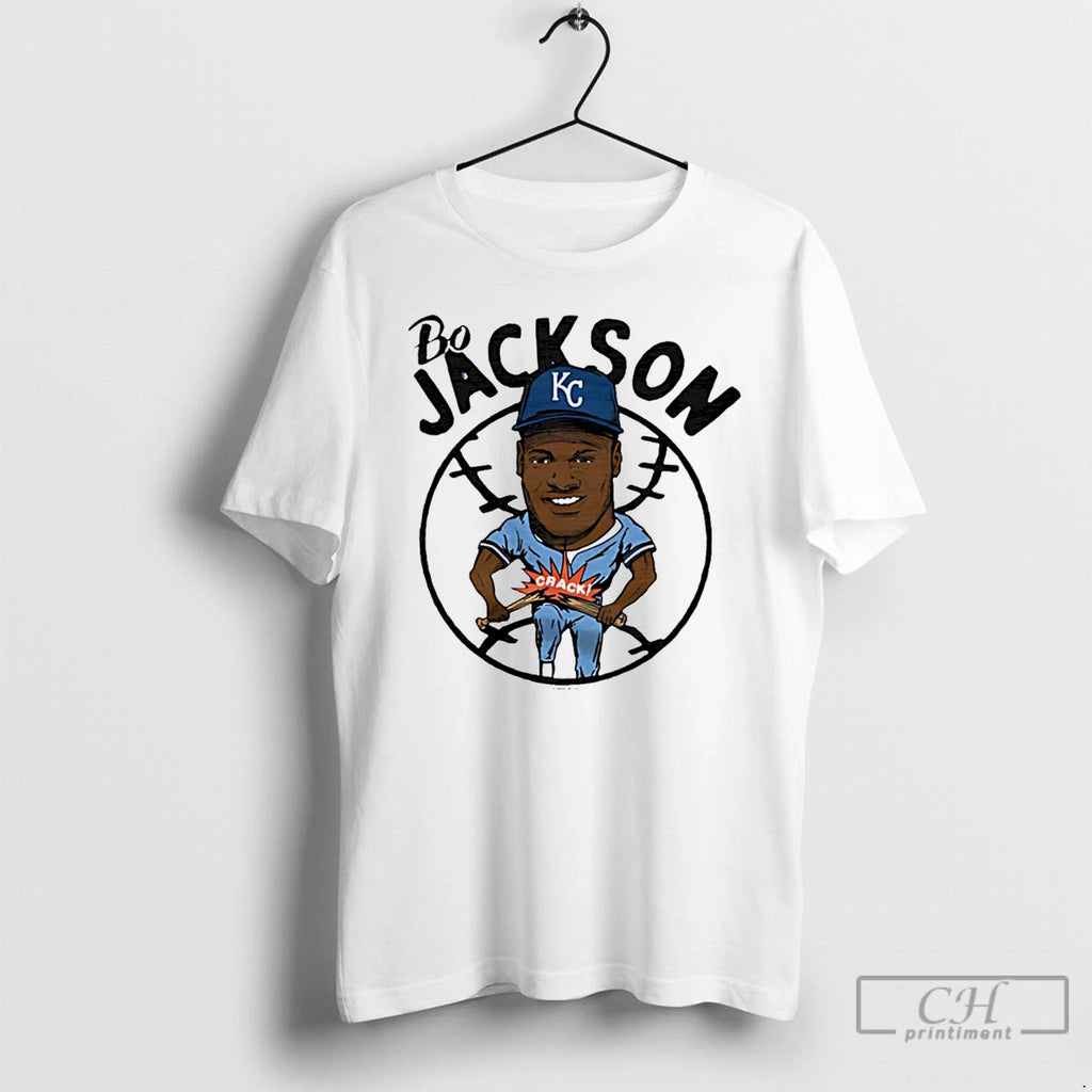 Bo Jackson Kc Royals Superstar Caricature T-Shirts, Hoodie, Sweatshirt | InkRitualCo.com