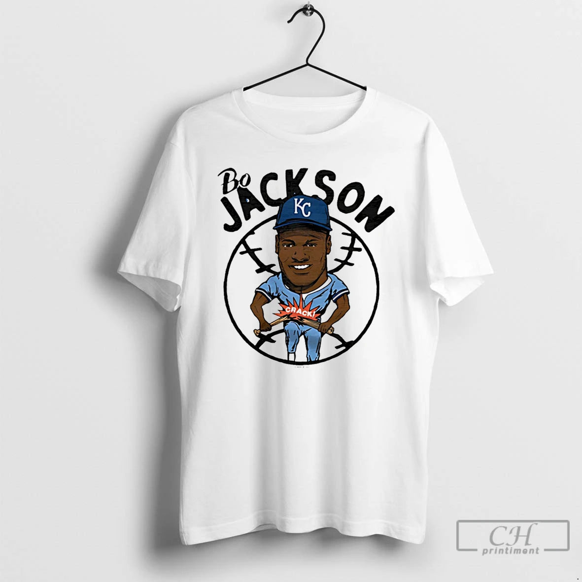 Bo Jackson Kc Royals Superstar Caricature T-Shirts, Hoodie, Sweatshirt | InkRitualCo.com