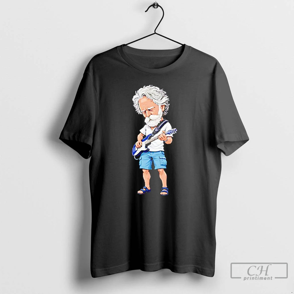 Premium Bob Weir Guitar Illustration T-Shirts, Hoodie, Sweatshirt | InkRitualCo.com