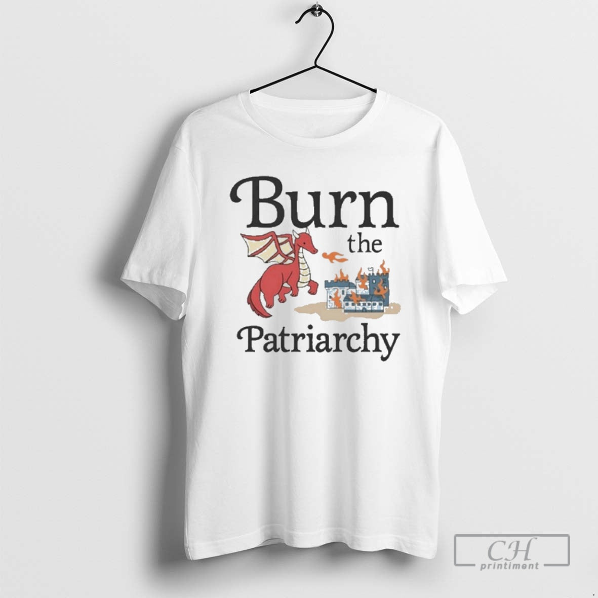 Premium Burn The Patriarchy Dragon Shirt Sweater Hoodie, Sweatshirt | InkRitualCo.com
