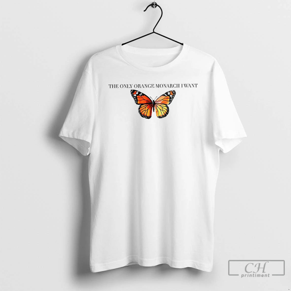 Premium Butterfly The Only Orange Monarch I Want Anti Maga T Shirts Hoodie, Sweatshirt | InkRitualCo.com
