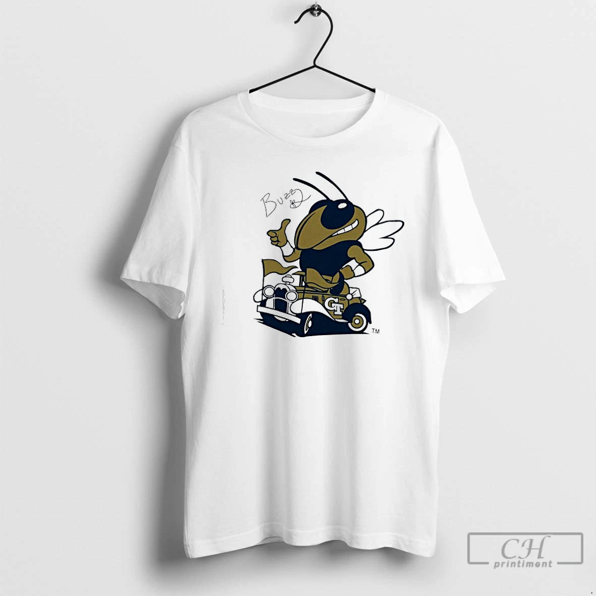 Premium Buzz Georgia Tech Yellow Jackets T Shirts Hoodie, Sweatshirt | InkRitualCo.com