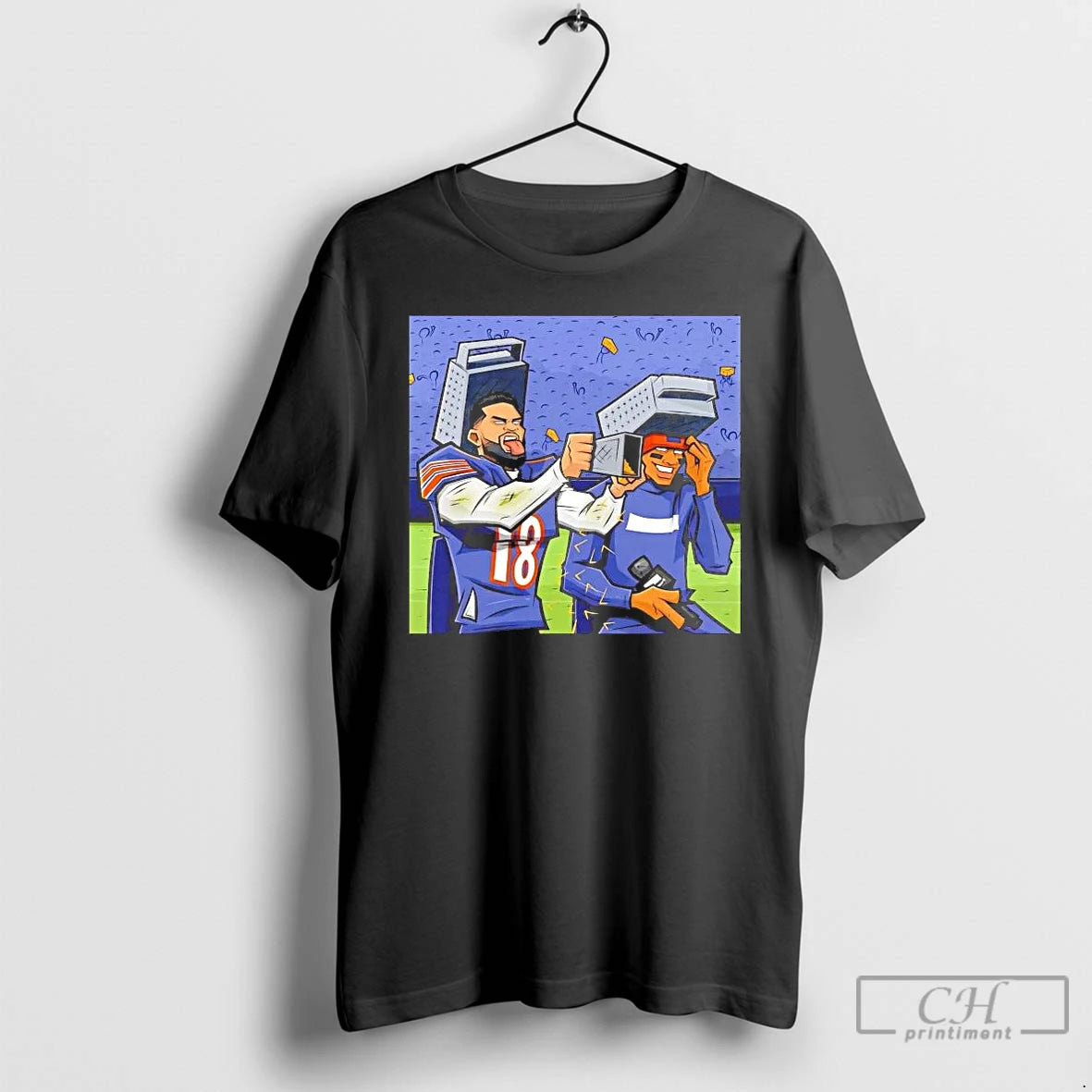 Premium Caleb Williams 2026 Trolling Packers Caricature T-Shirts, Hoodie, Sweatshirt | InkRitualCo.com