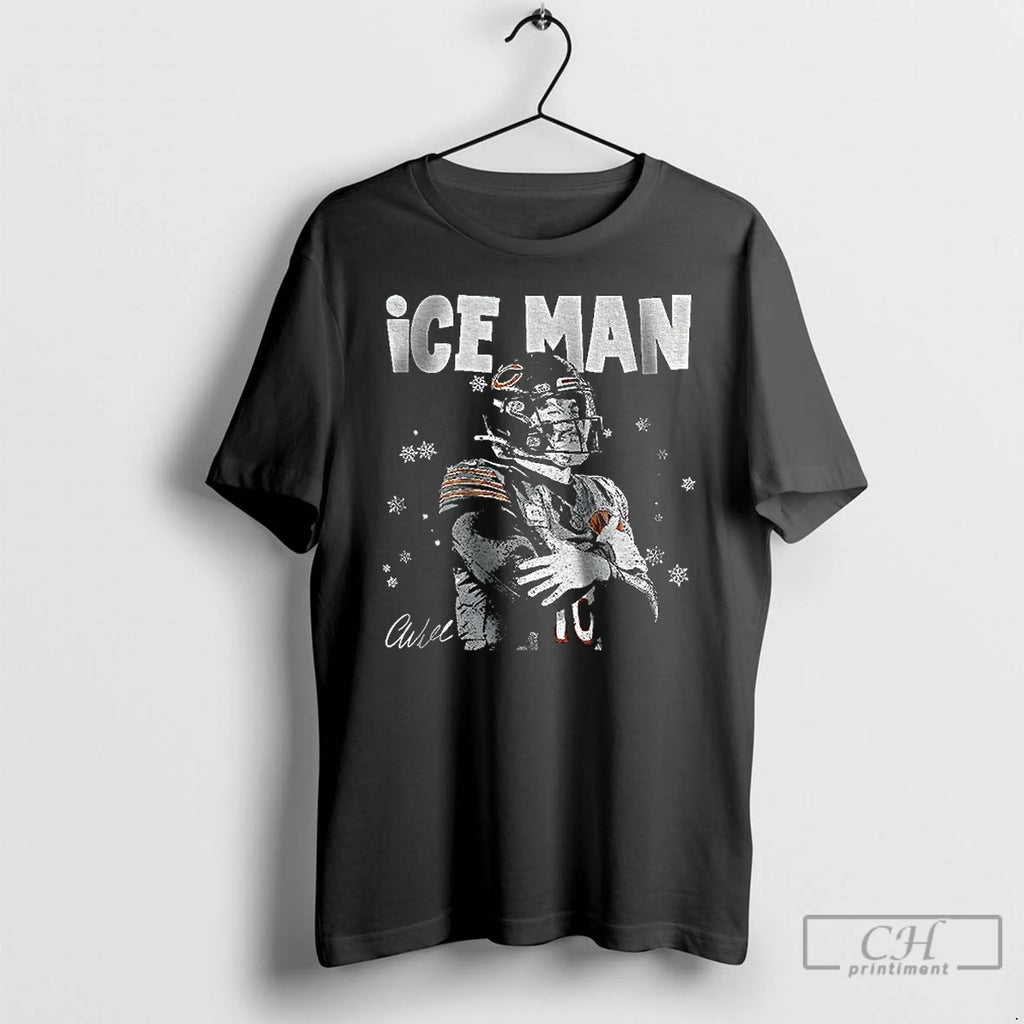 Premium Caleb Williams Football Vintage Ice Man Chicago Football Signature T-Shirts, Hoodie, Sweatshirt | InkRitualCo.com