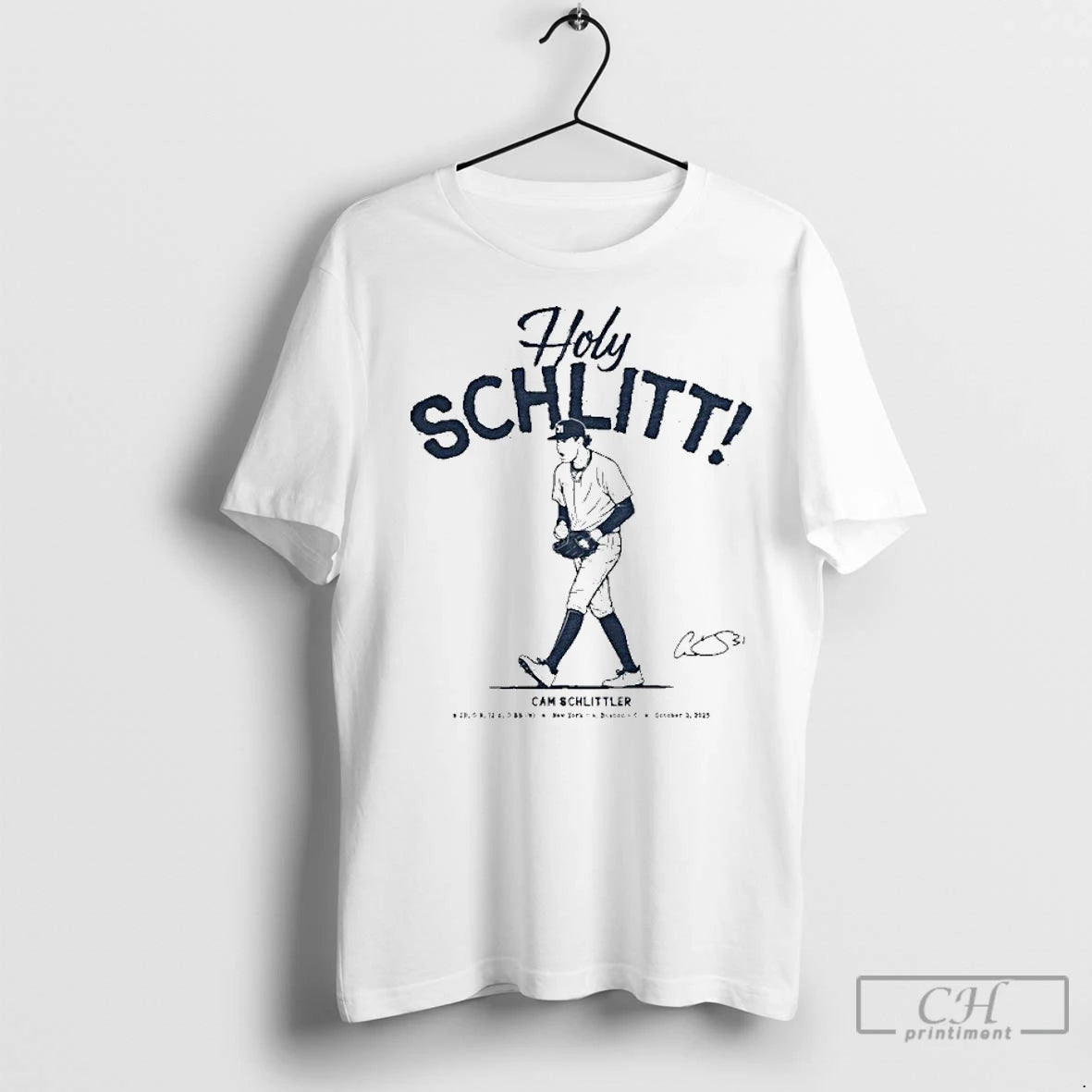 Premium Cam Schlittler Holy Schlitt T-Shirts, Hoodie, Sweatshirt | InkRitualCo.com