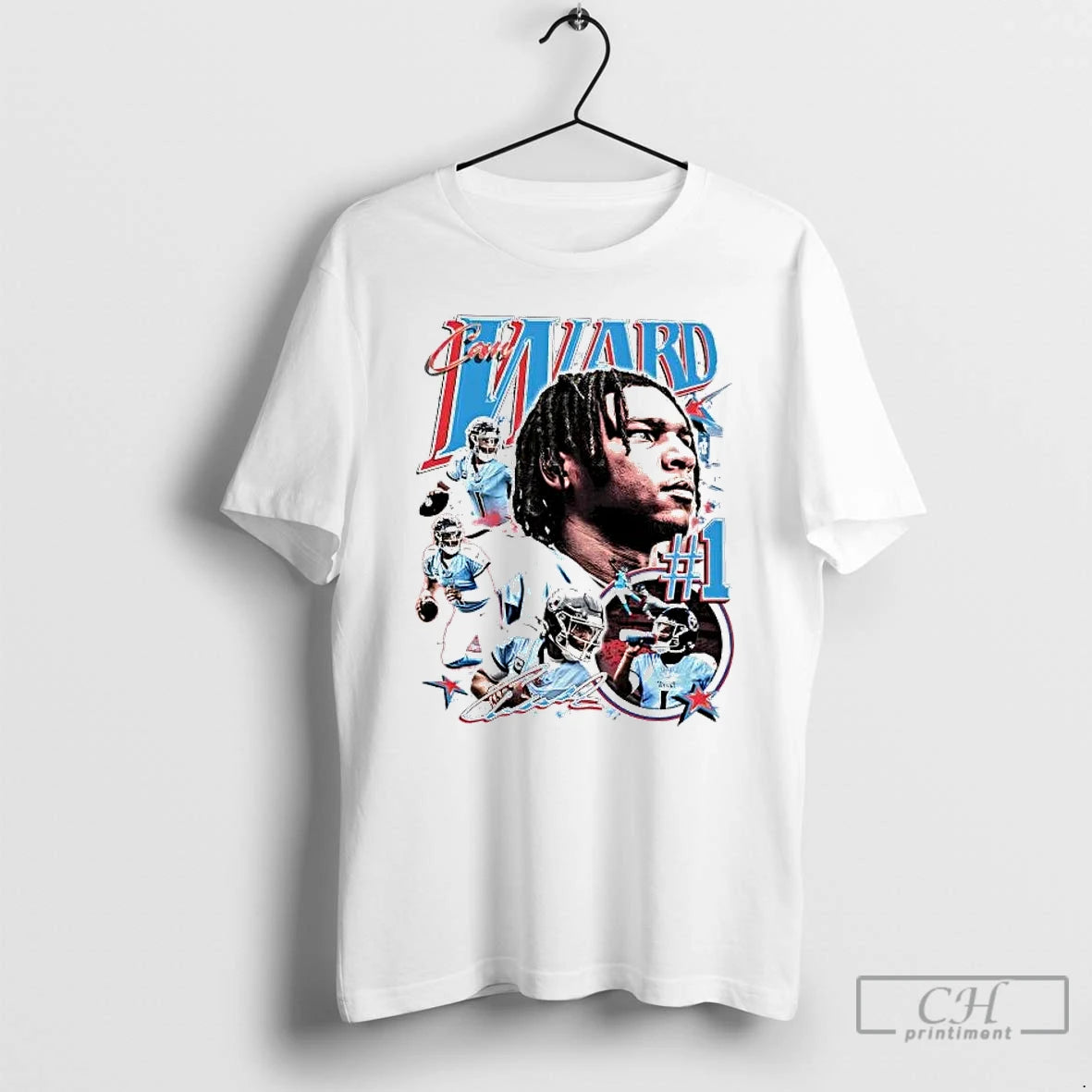 Premium Cam Ward Picture Collage 1 Tennessee Titans T-Shirts, Hoodie, Sweatshirt | InkRitualCo.com