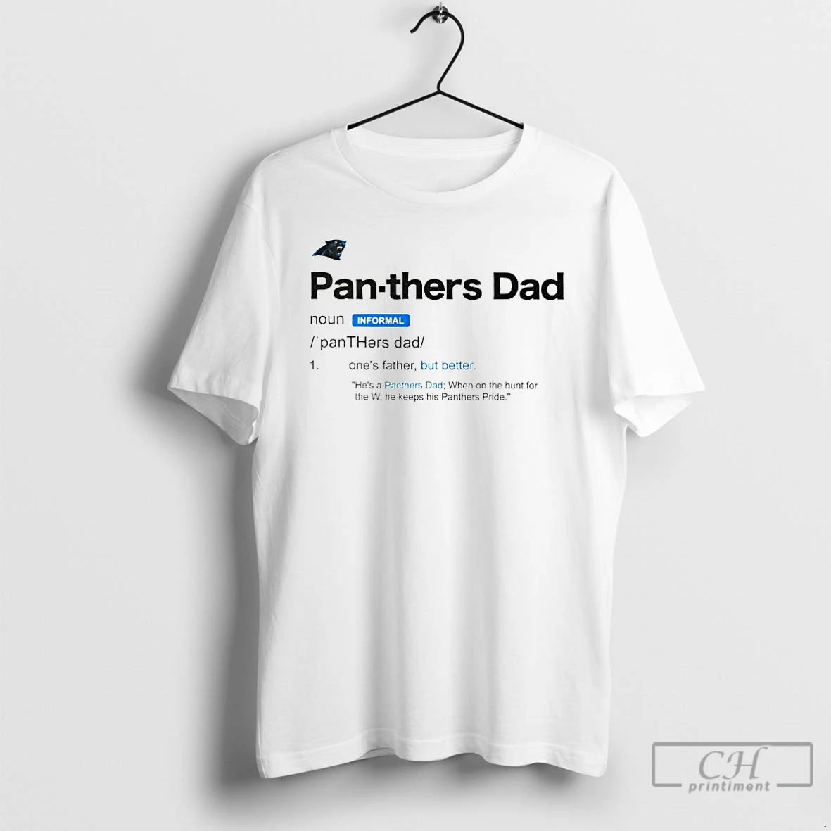 Premium Carolina Panthers Dad Definition Ornaments T Shirts Hoodie, Sweatshirt | InkRitualCo.com