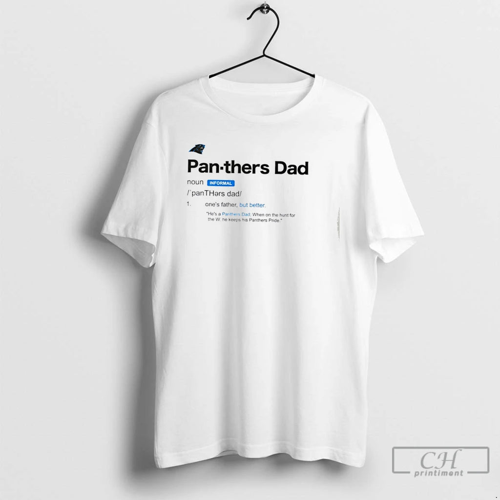 Premium Carolina Panthers Dad Definition T Shirts Hoodie, Sweatshirt | InkRitualCo.com