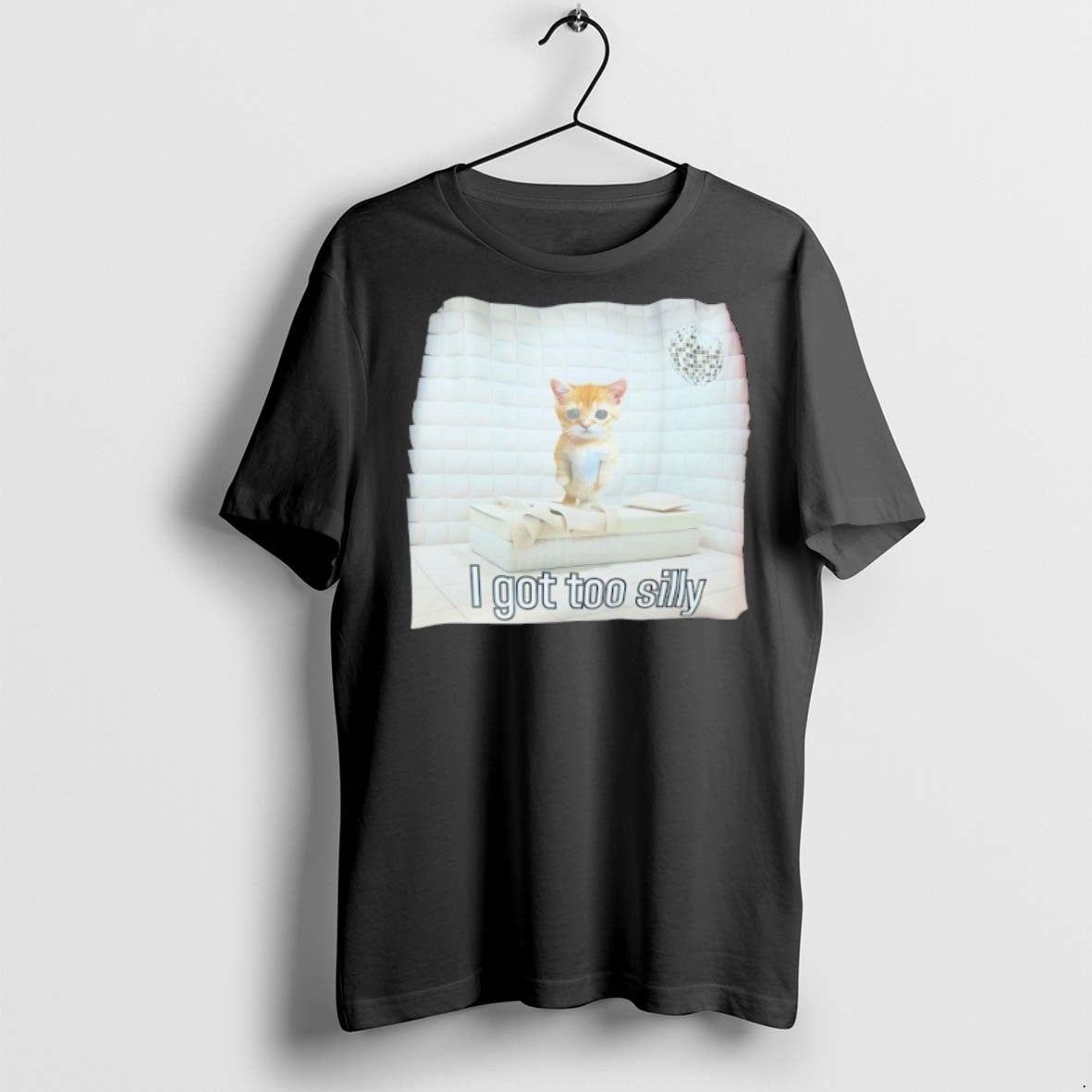 Premium Cat I Got Too Silly T Shirts Hoodie, Sweatshirt | InkRitualCo.com