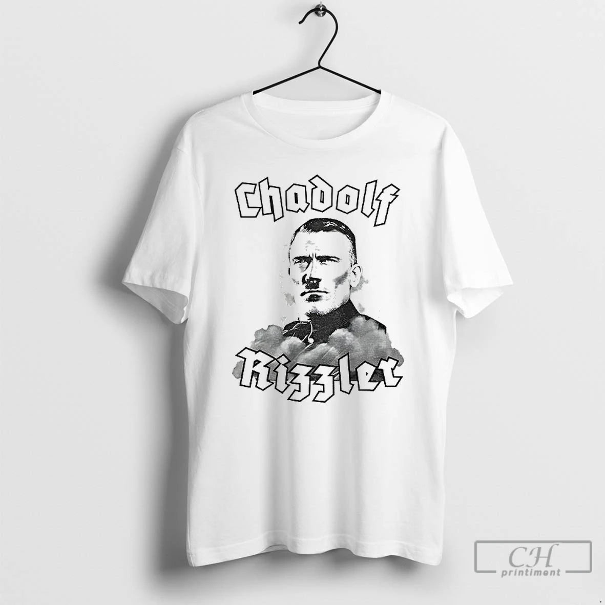 Premium Chadolf Rizzler Portrait T-Shirts, Hoodie, Sweatshirt | InkRitualCo.com