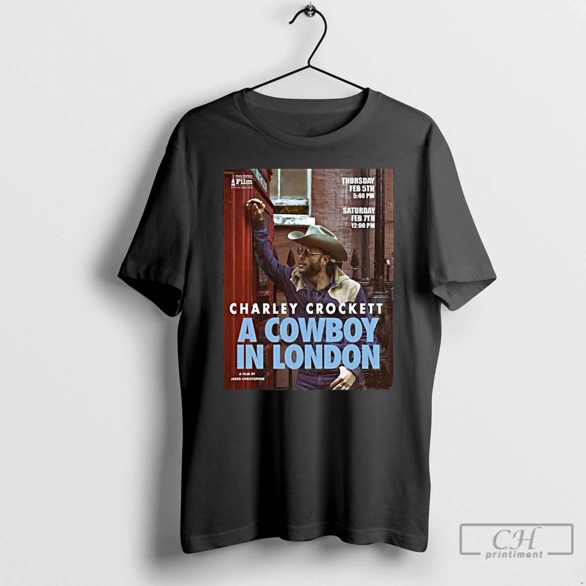 Premium Charley Crockett A Cowboy In London Documentary A Film By Jared Christopher T Shirts Hoodie, Sweatshirt