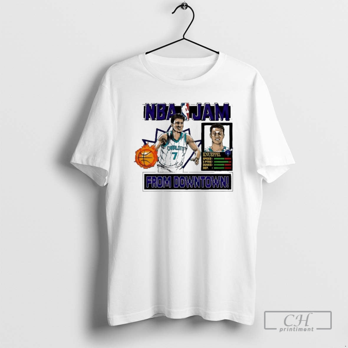 Premium Charlotte Hornets Nba Jam Hornets Kon Knueppel Shirt Sweater Hoodie, Sweatshirt | InkRitualCo.com