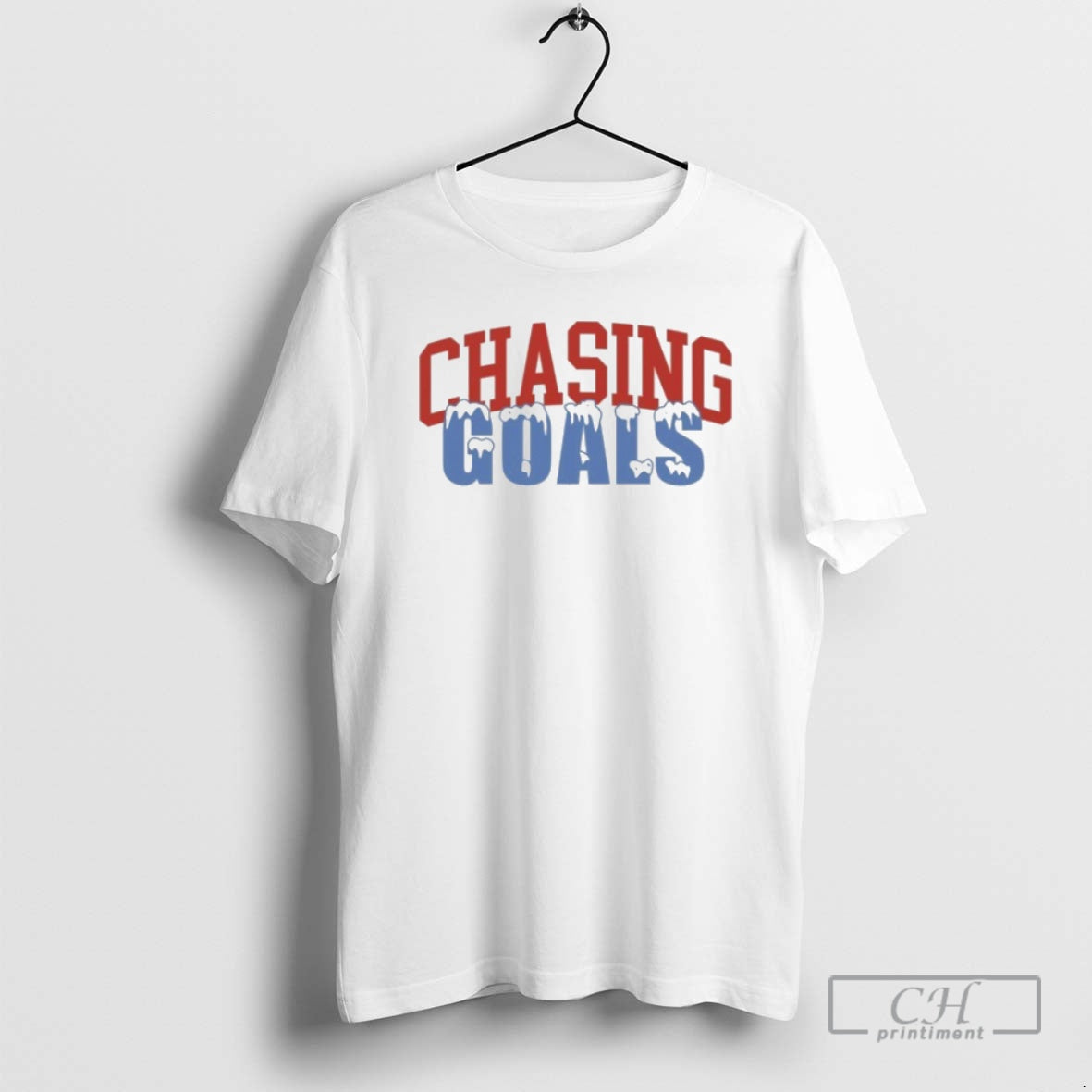 Premium Chasing Goals Ice Shirt Sweater Hoodie, Sweatshirt | InkRitualCo.com