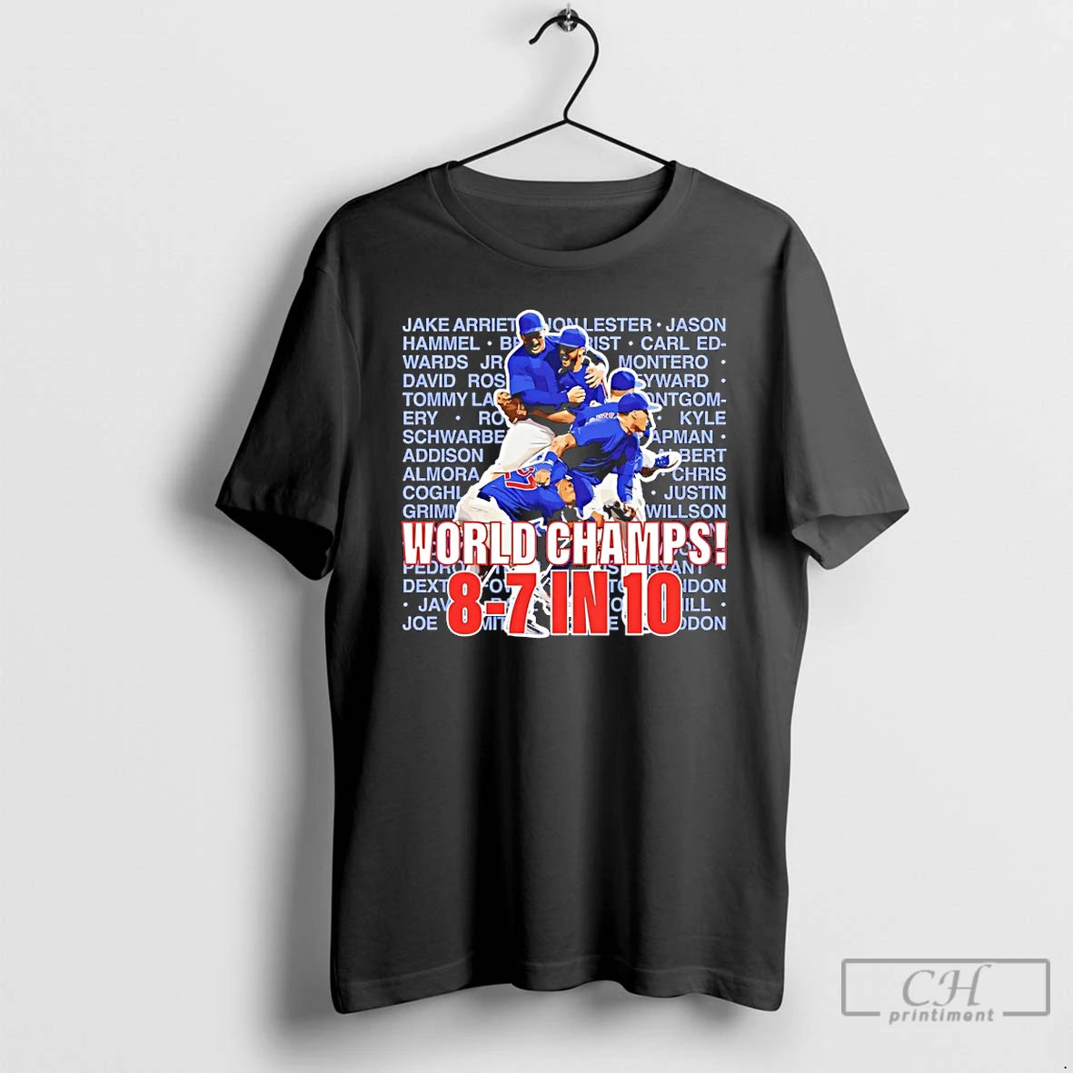 Premium Chicago Cubs World Champs 8 7 In 10 T-Shirts, Hoodie, Sweatshirt | InkRitualCo.com