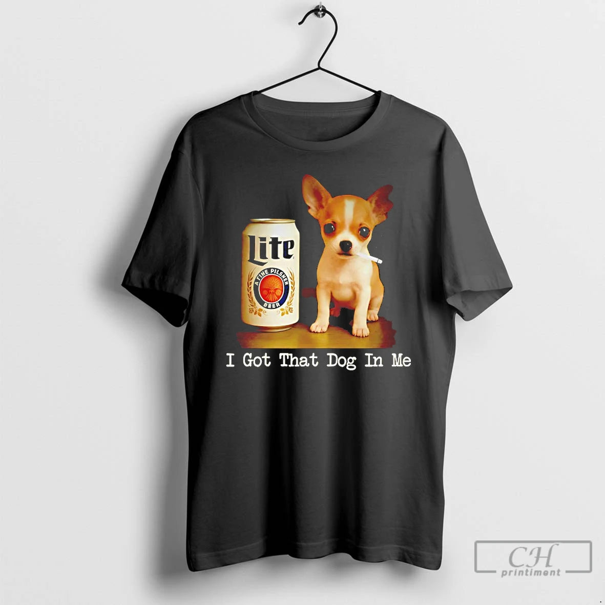 Premium Chihuahua Smoke Beer Lite I Got That Dog In Me T-Shirts, Hoodie, Sweatshirt | InkRitualCo.com
