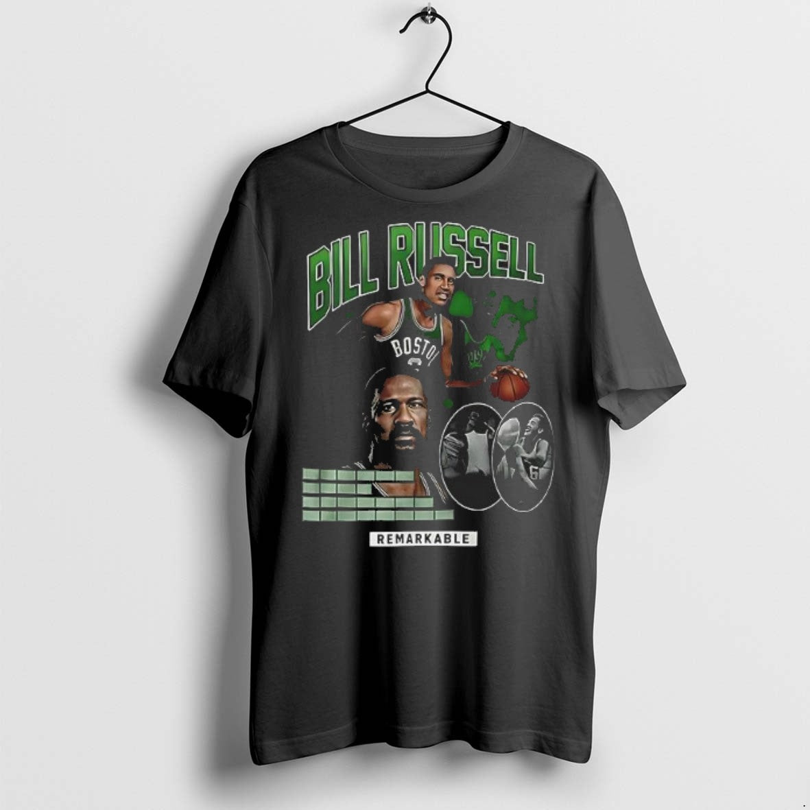 Premium Christian Gonzalez Bill Russell Boston Celtics Remarkable T Shirts Hoodie, Sweatshirt | InkRitualCo.com